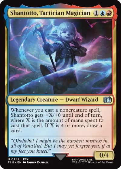 Shantotto, Tactician Magician - Final Fantasy MtG Spoiler