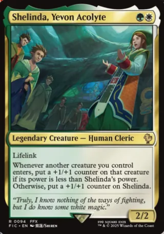 Shelinda, Yevon Acolyte