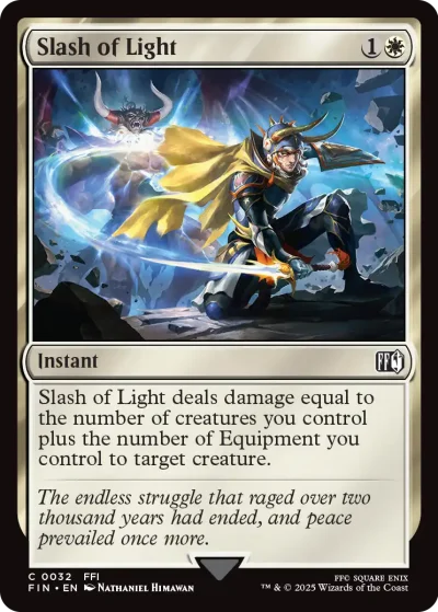 Slash of Light - Final Fantasy Spoiler