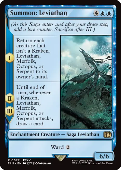 Summon Leviathan - Final Fantasy Spoiler