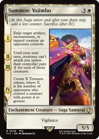 Summon Yojimbo - Final Fantasy Spoiler