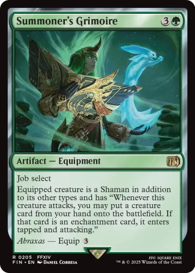 Summoner's Grimoire - Final Fantasy MtG Spoiler