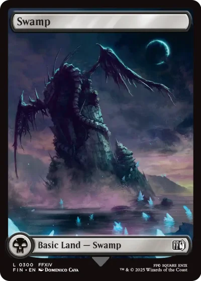 Swamp 1 - Final Fantasy MtG Spoiler