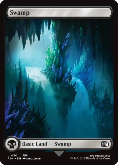 Swamp 2 - Final Fantasy MtG Spoiler