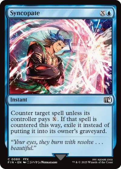 Syncopate - Final Fantasy Spoiler