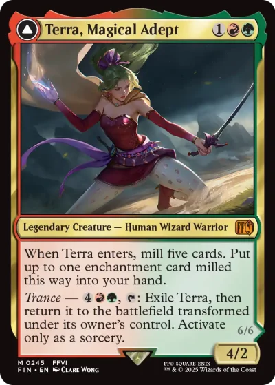 Terra, Magical Adept - Final Fantasy MtG Spoiler