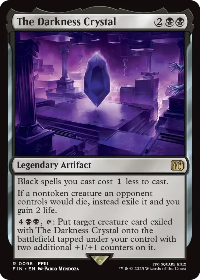 The Darkness Crystal - Final Fantasy MtG Spoiler