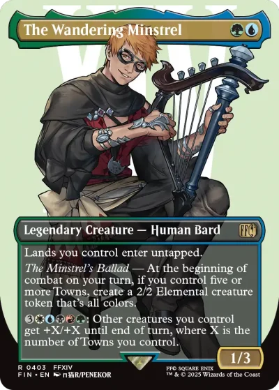 The Wandering Minstrel 2 - Final Fantasy Spoiler