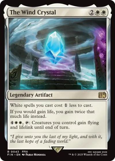 The Wind Crystal - Final Fantasy Spoiler