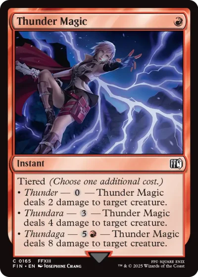 Thunder Magic - Final Fantasy Spoiler