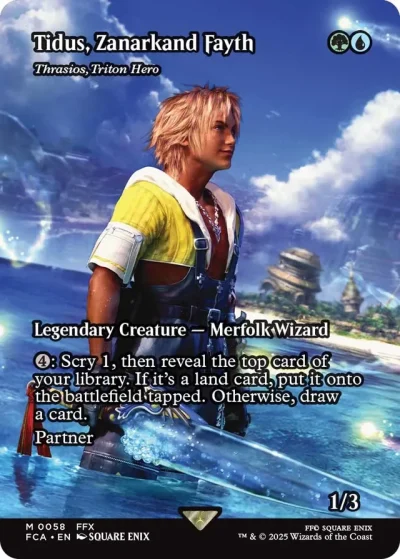 Tidus, Zanarkand Fayth