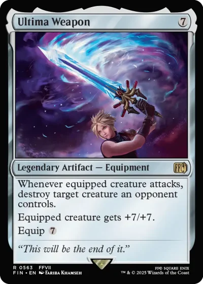 Ultima Weapon - Final Fantasy Spoiler