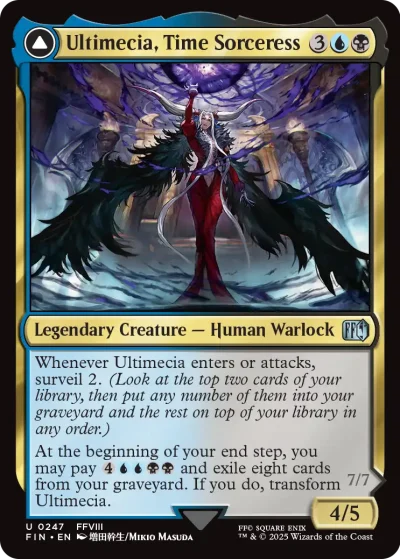 Ultimecia, Time Sorceress - Final Fantasy MtG Spoiler