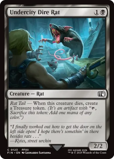 Undercity Dire Rat - Final Fantasy Spoiler