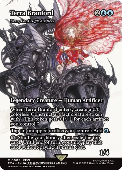 Urza, Lord High Artificer - Final Fantasy Spoiler
