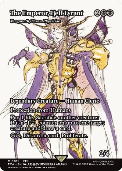Yawgmoth, Thran Physician - Final Fantasy Spoiler