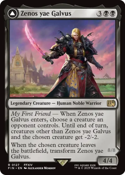 Zenos yae Galvus - Final Fantasy MtG Spoiler