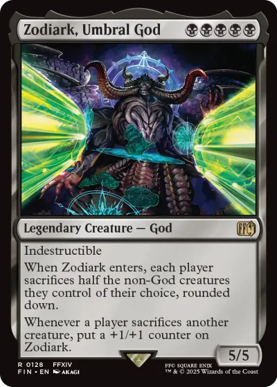 Zodiark, Umbral God - Final Fantasy MtG Spoiler